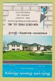 Matchbook Cover - Ken Crete Concrete Masonry Kenosha WI 40 Strike