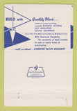 Matchbook Cover - Ken Crete Concrete Masonry Kenosha WI 40 Strike