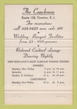 Matchbook Cover - Coachmen Restaurant Tiverton RI 40 Strike