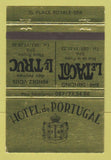 Matchbook Cover - Hotel De Portugal Cafe Le Bambi 40 Strike