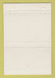 Matchbook Cover - PB Isherwood Real Estate West Chicago IL GOLD 40 Strike