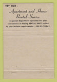 Matchbook Cover - Randolph Real Estate Ann Arbor MI WEAR GOLD 40 Strike