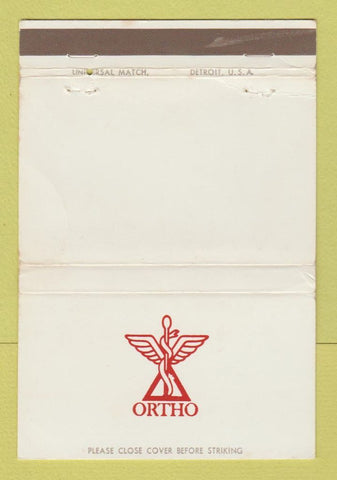 Matchbook Cover - Ortho Fertilizers? WEAR 40 Strike