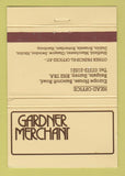 Matchbook Cover - Gardner Merchant Reigate Surrey UK 40 Strike
