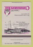 Matchbook Cover - Captain Bill's Commodore Inn Bay Shore LI NY 40 Strike
