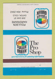 Matchbook Cover Fuller O'Brien Paints Poulsen Hardware Eaton Colorado 40 Strike