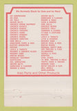 Matchbook Cover - Nickel Equipment Grand Rapids Kalamazoo MI 40 Strike