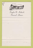 Matchbook Cover - Earl Kubach Funeral Home Snyder WEAR 40 Strike