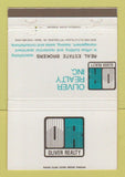Matchbook Cover - Oliver Real Estate Pittsburgh PA 40 Strike