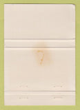 Matchbook Cover BF Goodrich Tires Lockport Auto Centre MB WEAR YELLOW 40 Strike