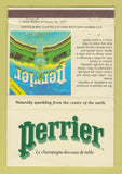 Matchbook Cover - Perrier Sparkling Water Australia 40 Strike