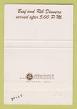 Matchbook Cover - Great Texas BBQ George Angelo's Fort Worth TX 40 Strike
