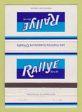 Matchbook Cover - Rallye Beer Canada 40 Strike