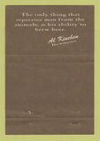 Matchbook Cover - Routh Street Brewery Dallas TX Beer 40 Strike