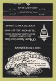 Matchbook Cover - Sweez Zacchini Restaurant Des Plains NY O'Hare Inn 40 Strike