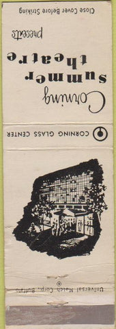 Matchbook Cover - Corning Glass Center Summer Theatre 1955