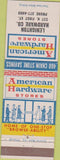Matchbook Cover - Lehighton Hardware