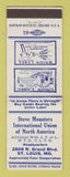 Matchbook Cover - Stove Mounters Union St Louis MO