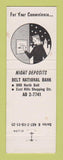 Matchbook Cover - Belt National Bank St Joseph MO