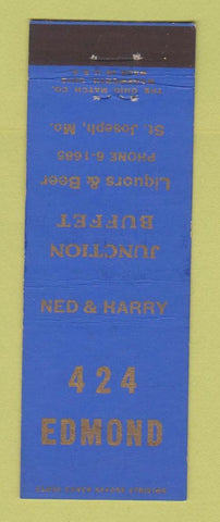 Matchbook Cover - Junction Buffet St Joseph MO
