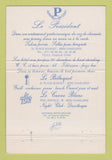 Matchbook Cover - Le President Hotel Charleroi Belgium 40 Strike