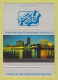 Matchbook Cover - Little Rock AR Convention Bureau WEAR 40 Strike