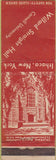 Matchbook Cover - Willard Straight Hall Cornell Ithaca NY