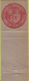 Matchbook Cover - Willard Straight Hall Cornell Ithaca NY