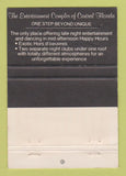 Matchbook Cover - Off the Wall Orlando FL 40 Strike