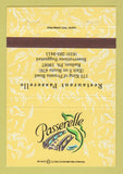Matchbook Cover - Passerelle Restaurant Radnor PA 40 Strike