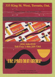 Matchbook Cover - The Parlour Group Toronton ON 40 Strike