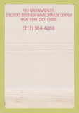 Matchbook Cover - Papoo's Italian Restaurant New York City 40 Strike