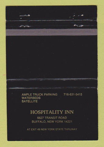 Matchbook Cover - Hospitality Inn Buffalo NY 40 Strike