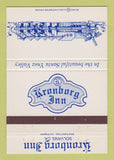 Matchbook Cover - Kronborg Inn Solvang CA 40 Strike