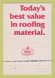 Matchbook Cover - Tri Ply Bitumen Southeast Roofing Salinas CA 40 Strike