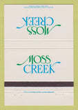 Matchbook Cover - Moss Creek Plantation Hilton Head Island SC 40 Strike