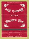 Matchbook Cover - Woody's Pub Montreal QC WEAR 40 Strike