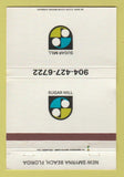 Matchbook Cover - Sugar Mill New Smyrna Beach FL 40 Strike