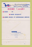 Matchbook Cover - Johnson Boat Motors Lake Wales FL Sam Smith WEAR 40 Strike