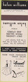 Matchbook Cover - Helen Williams Dominique Accent Dresses