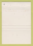 Matchbook Cover - La Castile Manor Mississauga ON WEAR 40 Strike