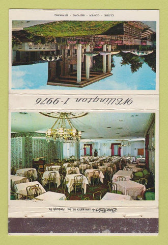 Matchbook Cover - Beverly Hills Hotel Ross PA WEAR 40 Strike