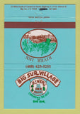 Matchbook Cover - Big Sur Village River Inn CA WRITING 40 Strike