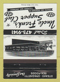 Matchbook Cover - Uncle Frank's Supper Club Thunder Bay ON 40 Strike
