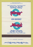Matchbook Cover - Monty's Bay Shore Restaurant Coconut Grove FL 40 Strike
