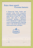 Matchbook Cover - Victorian Condo Hotel Galveston Island TX 40 Strike