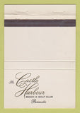 Matchbook Cover - Castle Harbour Beach Golf Club Bermuda  40 Strike
