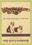 Matchbook Cover - Boulters Lock Inn Maidenhead UK England 40 Strike