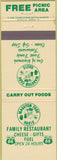 Matchbook Cover - Mauston Park Oasis Phillips 66