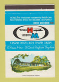Matchbook Cover - Wausau Homes JW Huss Ironwood MI 40 Strike